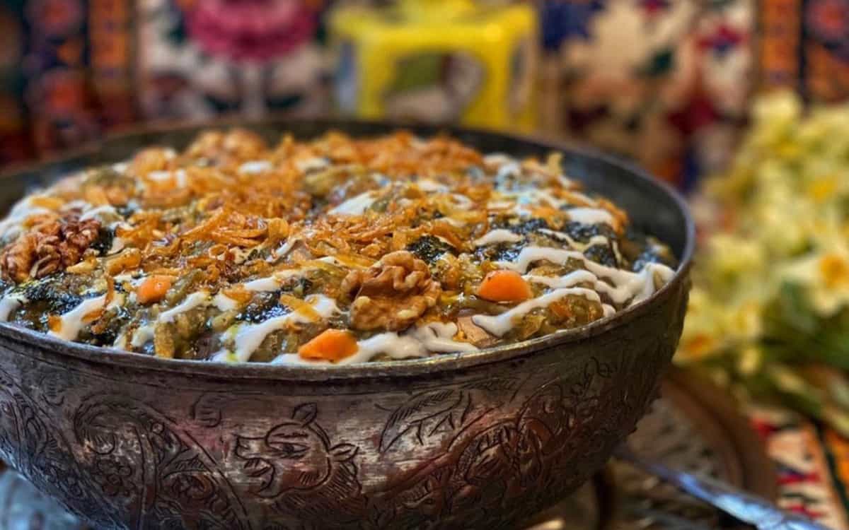 مواد لازم و آموزش آش کلم برگ برای 2 یا 4 یا 6 نفر | تناسب ساده مواد لازم و آموزش آش کلم برگ برای 2 یا 4 یا 6 نفر | تناسب ساده