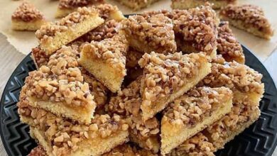مواد لازم و آموزش اسلایس فندقی خانگی (مرحله به مرحله)