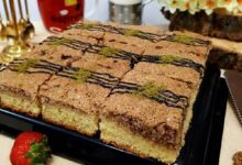 مواد لازم و آموزش اسلایس مکرون گردویی خانگی (مرحله به مرحله)