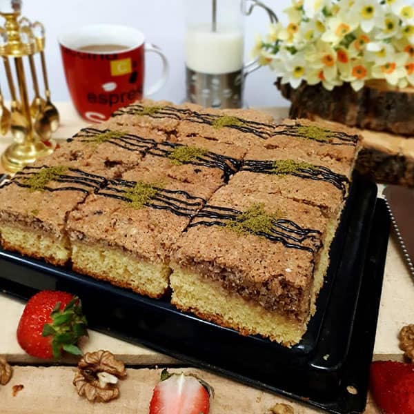 مواد لازم و آموزش اسلایس مکرون گردویی خانگی (مرحله به مرحله) مواد لازم و آموزش اسلایس مکرون گردویی خانگی (مرحله به مرحله)