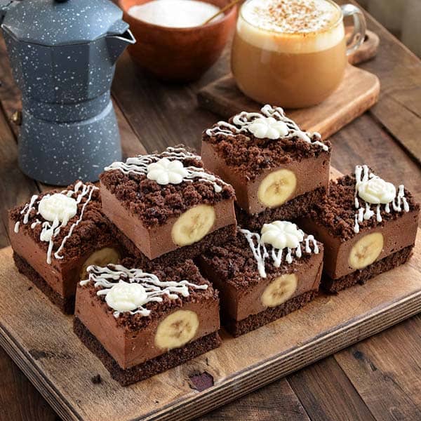 مواد لازم و آموزش اسلایس چیز کیک خانگی (مرحله به مرحله)