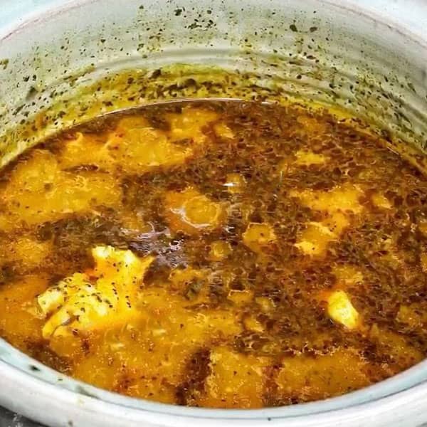 مواد لازم و آموزش اشکنه بادمجان برای 2 یا 4 یا 6 نفر | تناسب ساده