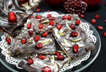مواد لازم و آموزش بارک شکلاتی خانگی (مرحله به مرحله)