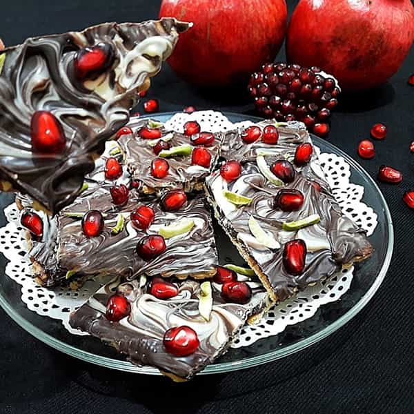 مواد لازم و آموزش بارک شکلاتی خانگی (مرحله به مرحله)