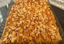 مواد لازم و آموزش باقلوا با سمولینا خانگی (مرحله به مرحله)