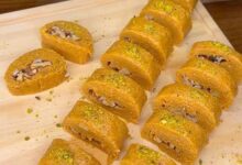 مواد لازم و آموزش باقلوا شعریه خانگی (مرحله به مرحله)
