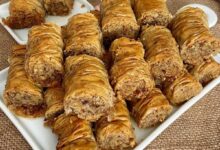 مواد لازم و آموزش باقلوای ارده خانگی (مرحله به مرحله)