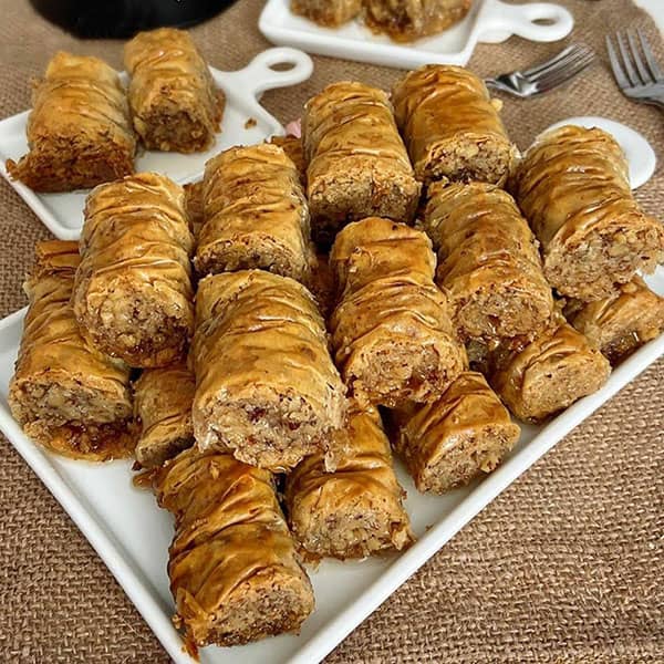 مواد لازم و آموزش باقلوای ارده خانگی (مرحله به مرحله)
