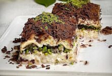 مواد لازم و آموزش باقلوای سرد خانگی (مرحله به مرحله)