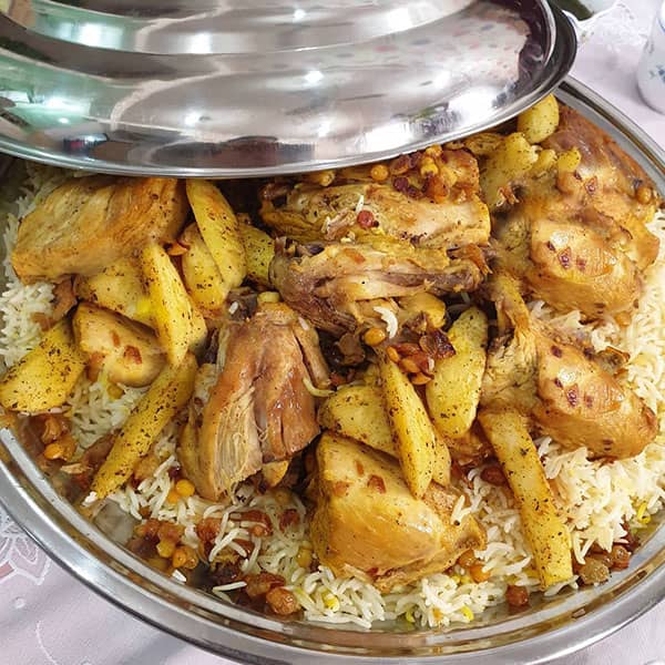 مواد لازم و آموزش بریانی مرغ بندری برای 2 یا 4 یا 6 نفر | تناسب ساده مواد لازم و آموزش بریانی مرغ بندری برای 2 یا 4 یا 6 نفر | تناسب ساده