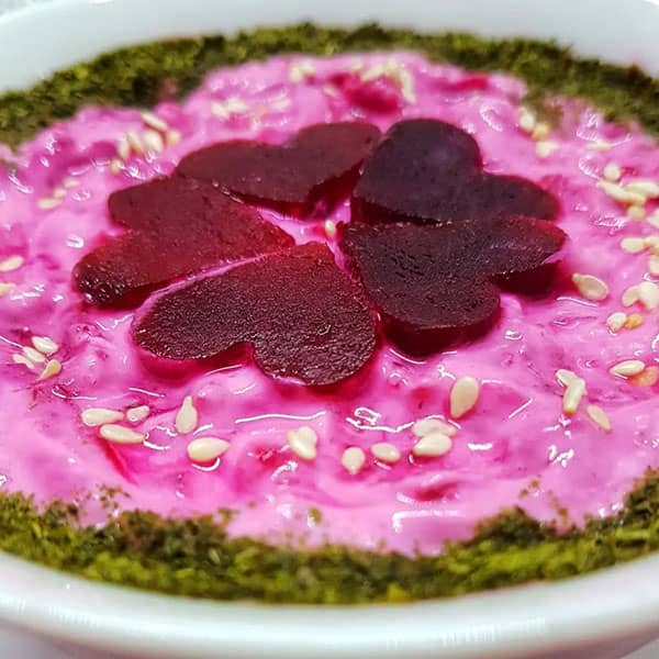 مواد لازم و آموزش بورانی لبو برای 2 یا 4 یا 6 نفر | تناسب ساده