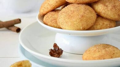مواد لازم و آموزش بیسکویت اسنیکر دودل خانگی (مرحله به مرحله)