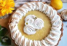 مواد لازم و آموزش تارت لیمویی خانگی (مرحله به مرحله)