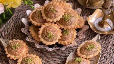 مواد لازم و آموزش تارت گردویی خانگی (مرحله به مرحله)