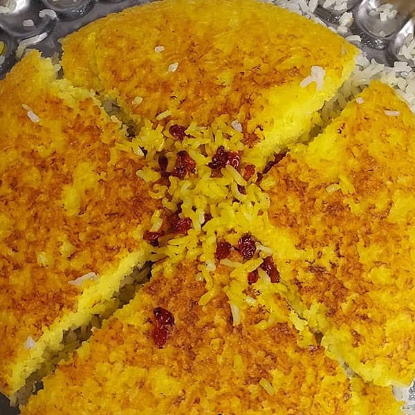 مواد لازم و آموزش ته دیگ ته چینی برای 2 یا 4 یا 6 نفر | تناسب ساده مواد لازم و آموزش ته دیگ ته چینی برای 2 یا 4 یا 6 نفر | تناسب ساده