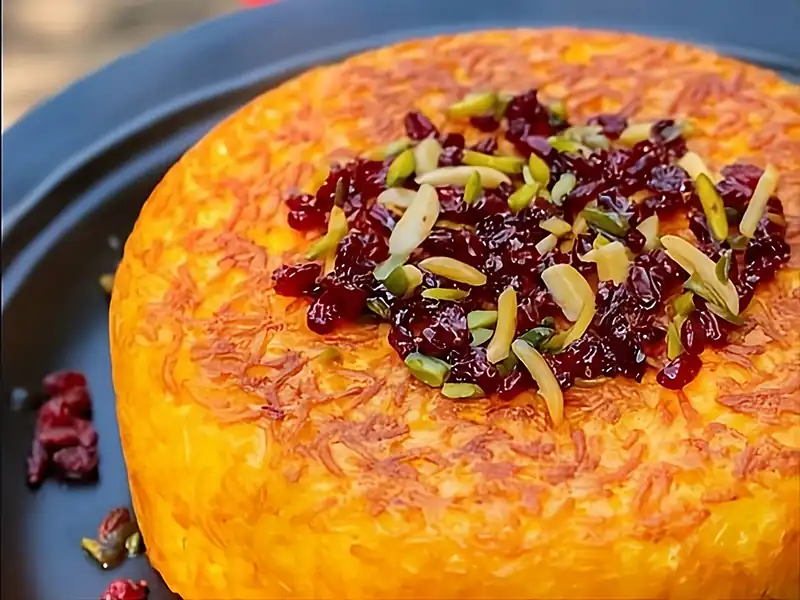 مواد لازم و آموزش ته چین مرغ برای 2 یا 4 یا 6 نفر | تناسب ساده