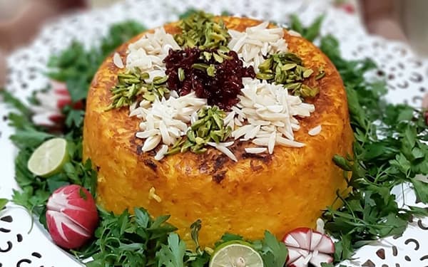 مواد لازم و آموزش ته چین گوشت خانگی (مرحله به مرحله)