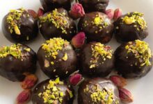 مواد لازم و آموزش توپک بیسکویت شکلاتی خانگی (مرحله به مرحله)