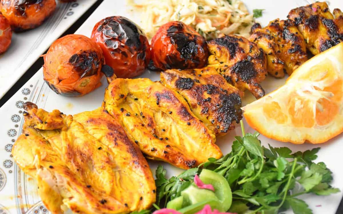 مواد لازم و آموزش جوجه کباب با استخوان برای 2 یا 4 یا 6 نفر | تناسب ساده مواد لازم و آموزش جوجه کباب با استخوان برای 2 یا 4 یا 6 نفر | تناسب ساده