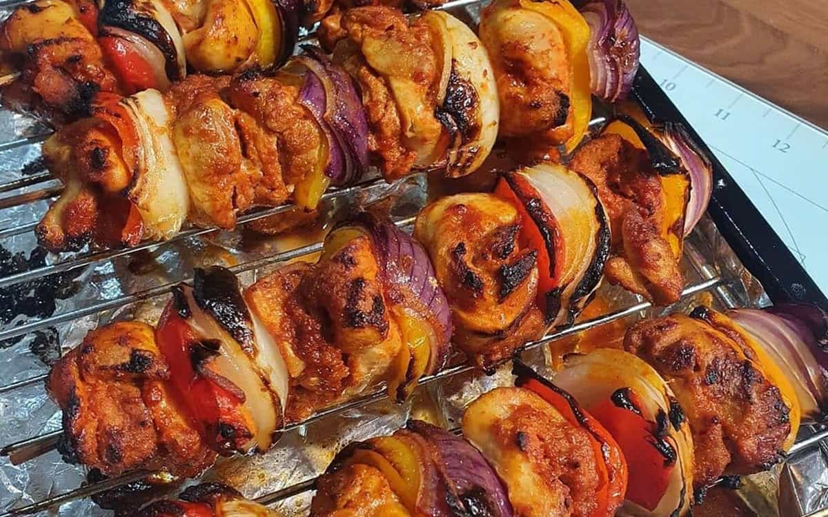 مواد لازم و آموزش جوجه کباب باربیکیو برای 2 یا 4 یا 6 نفر | تناسب ساده