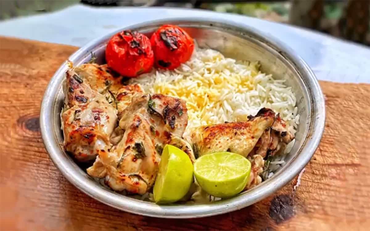 مواد لازم و آموزش جوجه کباب لری برای 2 یا 4 یا 6 نفر | تناسب ساده مواد لازم و آموزش جوجه کباب لری برای 2 یا 4 یا 6 نفر | تناسب ساده