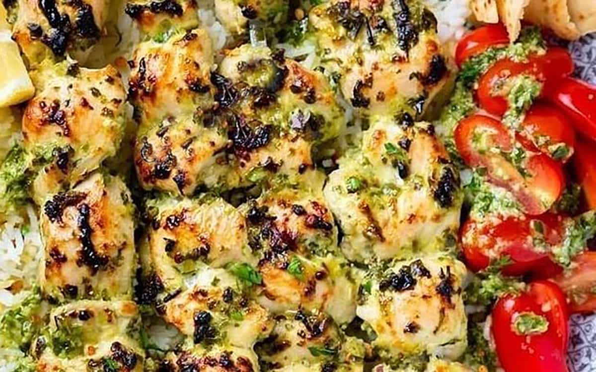 مواد لازم و آموزش جوجه کباب چمیچوری برای 2 یا 4 یا 6 نفر | تناسب ساده