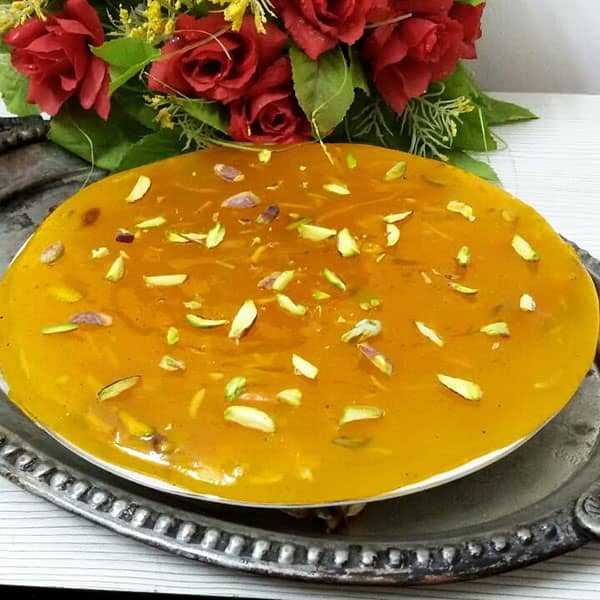 مواد لازم و آموزش حلوا مقراضی برای 2 یا 4 یا 6 نفر | تناسب ساده