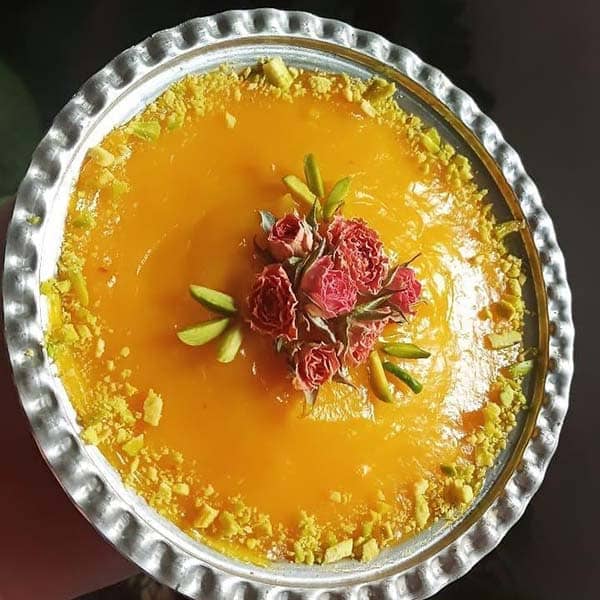 مواد لازم و آموزش حلوای انبه برای 2 یا 4 یا 6 نفر | تناسب ساده