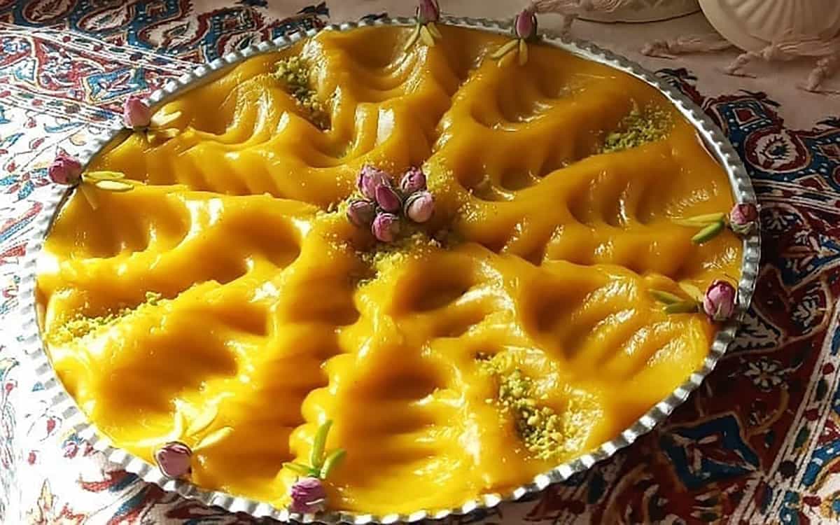 مواد لازم و آموزش حلوای شیرازی برای 2 یا 4 یا 6 نفر | تناسب ساده مواد لازم و آموزش حلوای شیرازی برای 2 یا 4 یا 6 نفر | تناسب ساده