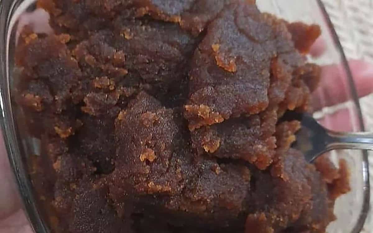 مواد لازم و آموزش حلوای شیره خرما برای 2 یا 4 یا 6 نفر | تناسب ساده
