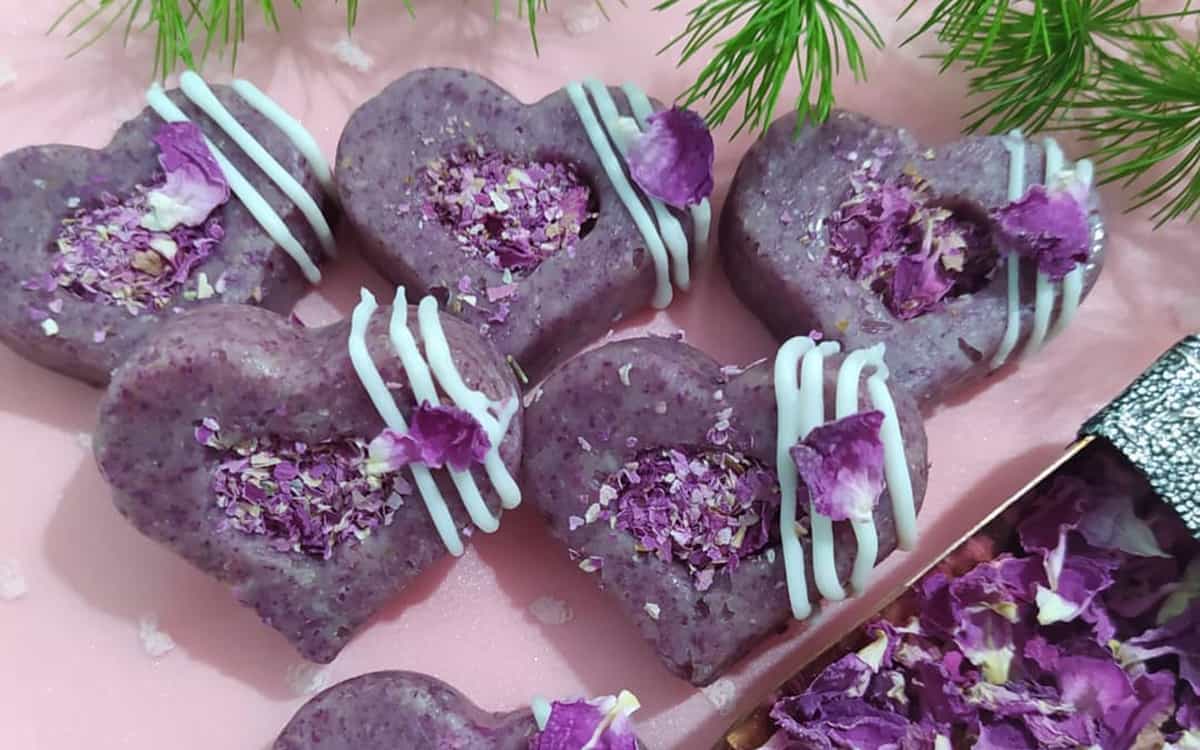 مواد لازم و آموزش حلوای گل سرخ برای 2 یا 4 یا 6 نفر | تناسب ساده