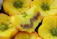 مواد لازم و آموزش خاگینه مغز دار گل خانگی (مرحله به مرحله)