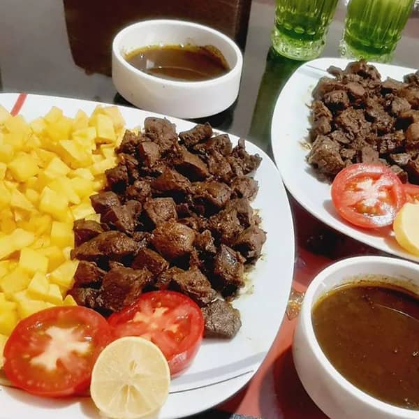 مواد لازم و آموزش خوراک جگر گاو برای 2 یا 4 یا 6 نفر | تناسب ساده مواد لازم و آموزش خوراک جگر گاو برای 2 یا 4 یا 6 نفر | تناسب ساده