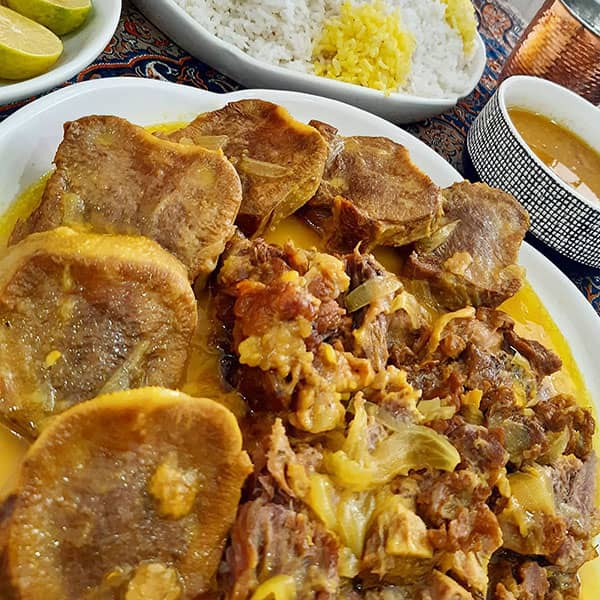 مواد لازم و آموزش خوراک زبان گوساله برای 2 یا 4 یا 6 نفر | تناسب ساده
