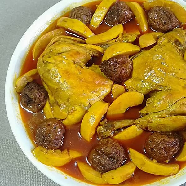 مواد لازم و آموزش خورش به آلو با مرغ برای 2 یا 4 یا 6 نفر | تناسب ساده مواد لازم و آموزش خورش به آلو با مرغ برای 2 یا 4 یا 6 نفر | تناسب ساده