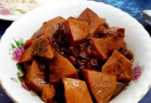 مواد لازم و آموزش خورش به با رب انار خانگی (مرحله به مرحله)