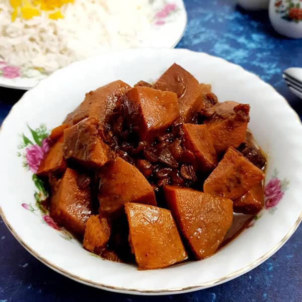 مواد لازم و آموزش خورش به با رب انار خانگی (مرحله به مرحله) مواد لازم و آموزش خورش به با رب انار خانگی (مرحله به مرحله)