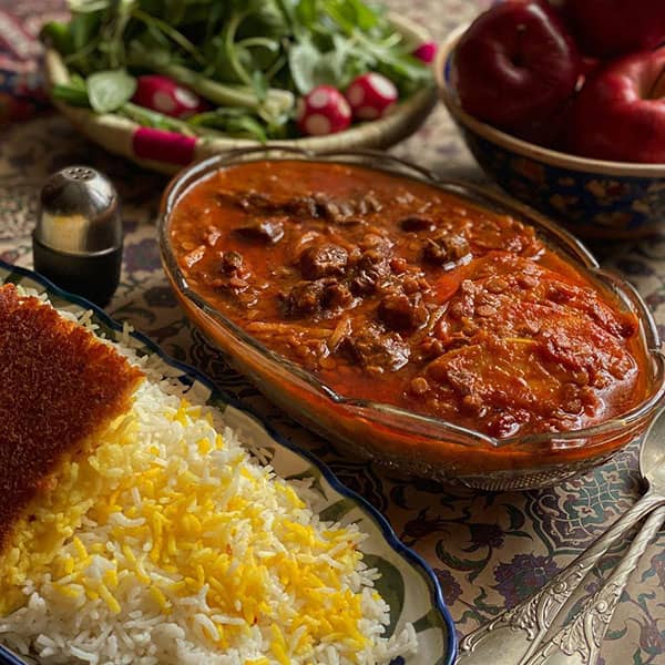 مواد لازم و آموزش خورش سیب درختی برای 2 یا 4 یا 6 نفر | تناسب ساده
