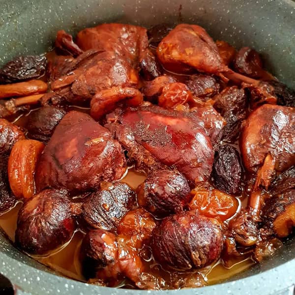 مواد لازم و آموزش خورش شاه بلوط برای 2 یا 4 یا 6 نفر | تناسب ساده مواد لازم و آموزش خورش شاه بلوط برای 2 یا 4 یا 6 نفر | تناسب ساده
