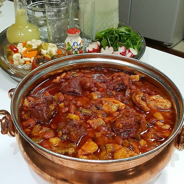 مواد لازم و آموزش خورش فاصولیه برای 2 یا 4 یا 6 نفر | تناسب ساده مواد لازم و آموزش خورش فاصولیه برای 2 یا 4 یا 6 نفر | تناسب ساده