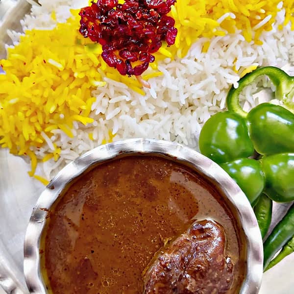 مواد لازم و آموزش خورش فسنجان عراقی برای 2 یا 4 یا 6 نفر | تناسب ساده مواد لازم و آموزش خورش فسنجان عراقی برای 2 یا 4 یا 6 نفر | تناسب ساده