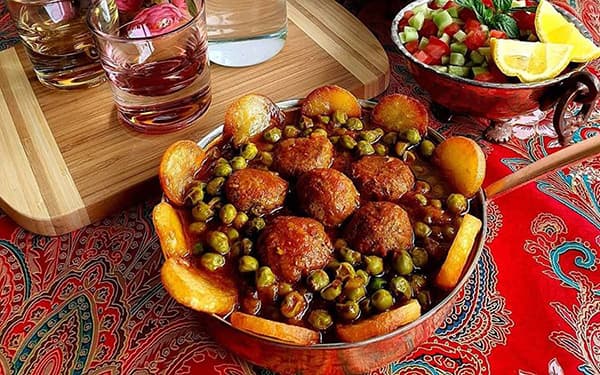 مواد لازم و آموزش خورش نخود فرنگی خانگی(مرحله به مرحله)