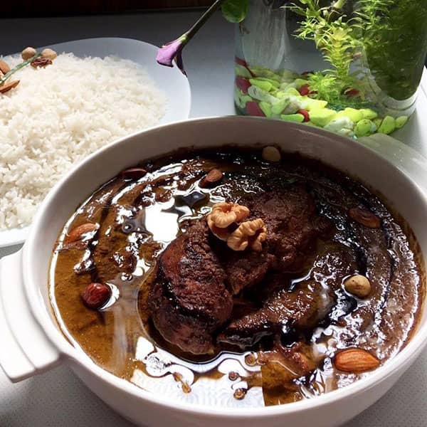 مواد لازم و آموزش خورش چهار مغز برای 2 یا 4 یا 6 نفر | تناسب ساده