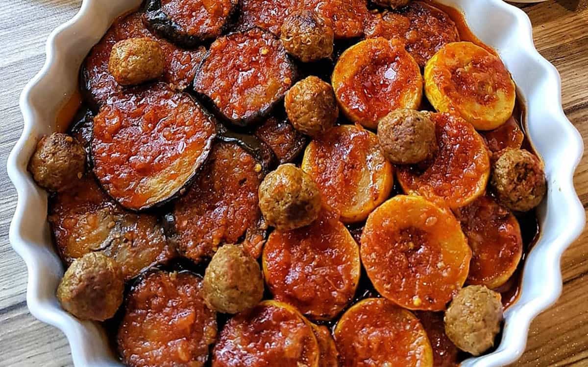 مواد لازم و آموزش خورش کدو بادمجان برای 2 یا 4 یا 6 نفر | تناسب ساده مواد لازم و آموزش خورش کدو بادمجان برای 2 یا 4 یا 6 نفر | تناسب ساده