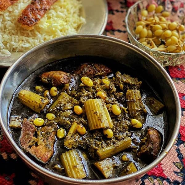مواد لازم و آموزش خورش کرفس با غوره برای 2 یا 4 یا 6 نفر | تناسب ساده مواد لازم و آموزش خورش کرفس با غوره برای 2 یا 4 یا 6 نفر | تناسب ساده