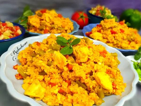مواد لازم و آموزش دمپختک بلغور برای 2 یا 4 یا 6 نفر | تناسب ساده