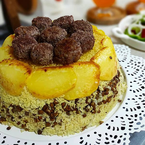 مواد لازم و آموزش دمی عدس برای 2 یا 4 یا 6 نفر | تناسب ساده