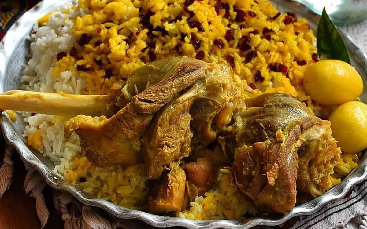 مواد لازم و آموزش زرشک پلو با ماهیچه برای 2 یا 4 یا 6 نفر | تناسب ساده مواد لازم و آموزش زرشک پلو با ماهیچه برای 2 یا 4 یا 6 نفر | تناسب ساده