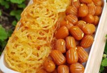 مواد لازم و آموزش زولبیا و بامیه خانگی (مرحله به مرحله)