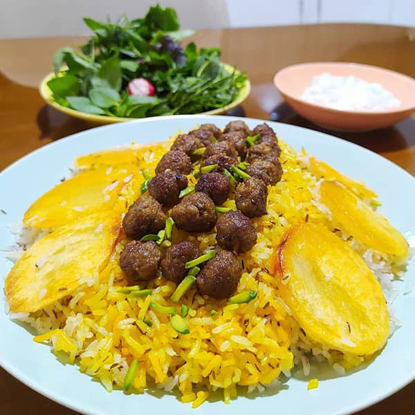 مواد لازم و آموزش زیره پلو برای 2 یا 4 یا 6 نفر | تناسب ساده